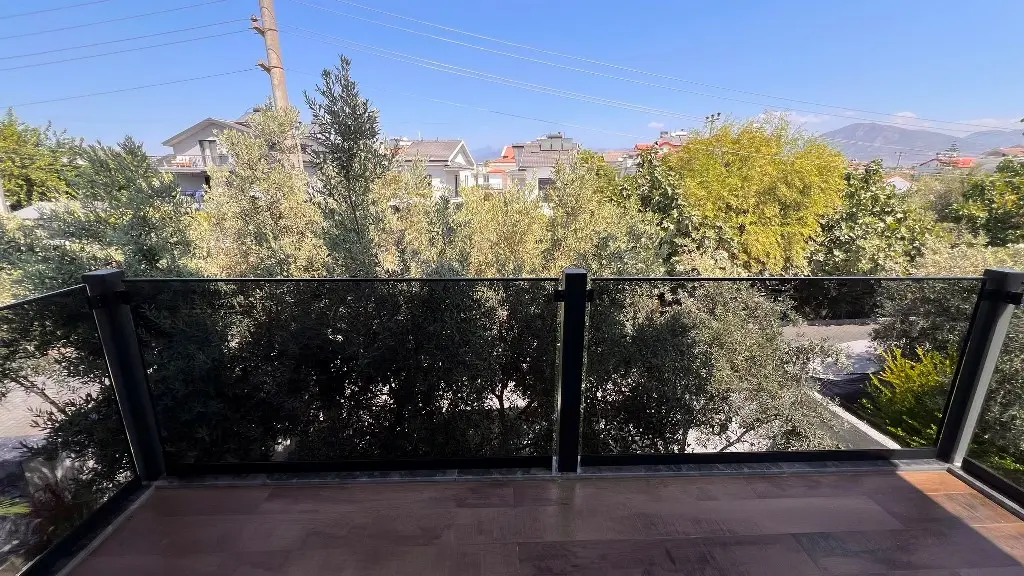 Attached balcony
